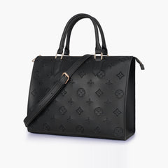 Black on-the-go handbag