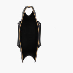 Black on-the-go handbag