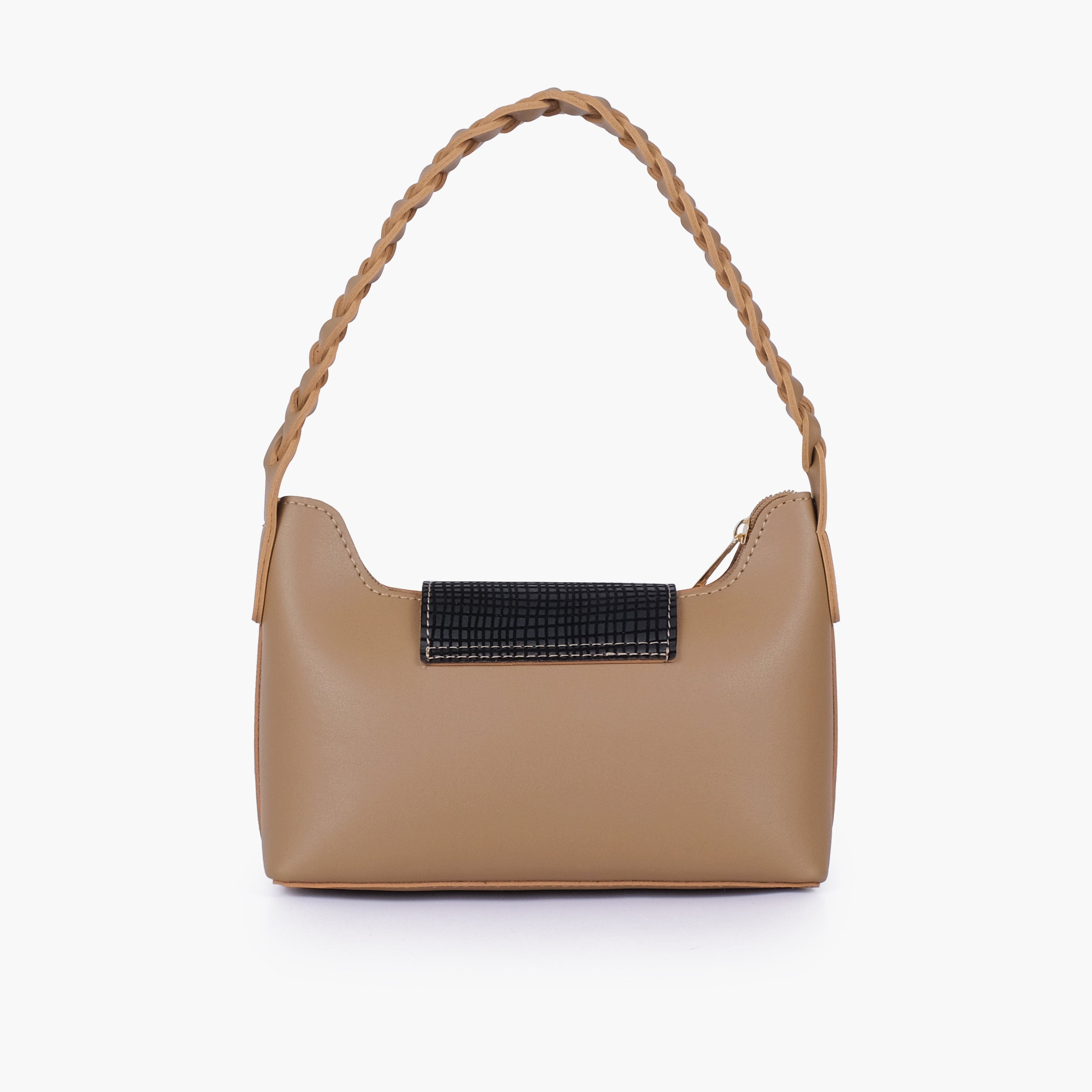 Coffee purse with braided strap