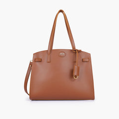Horse brown robinson satchel bag