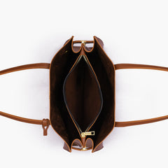 Horse brown robinson satchel bag