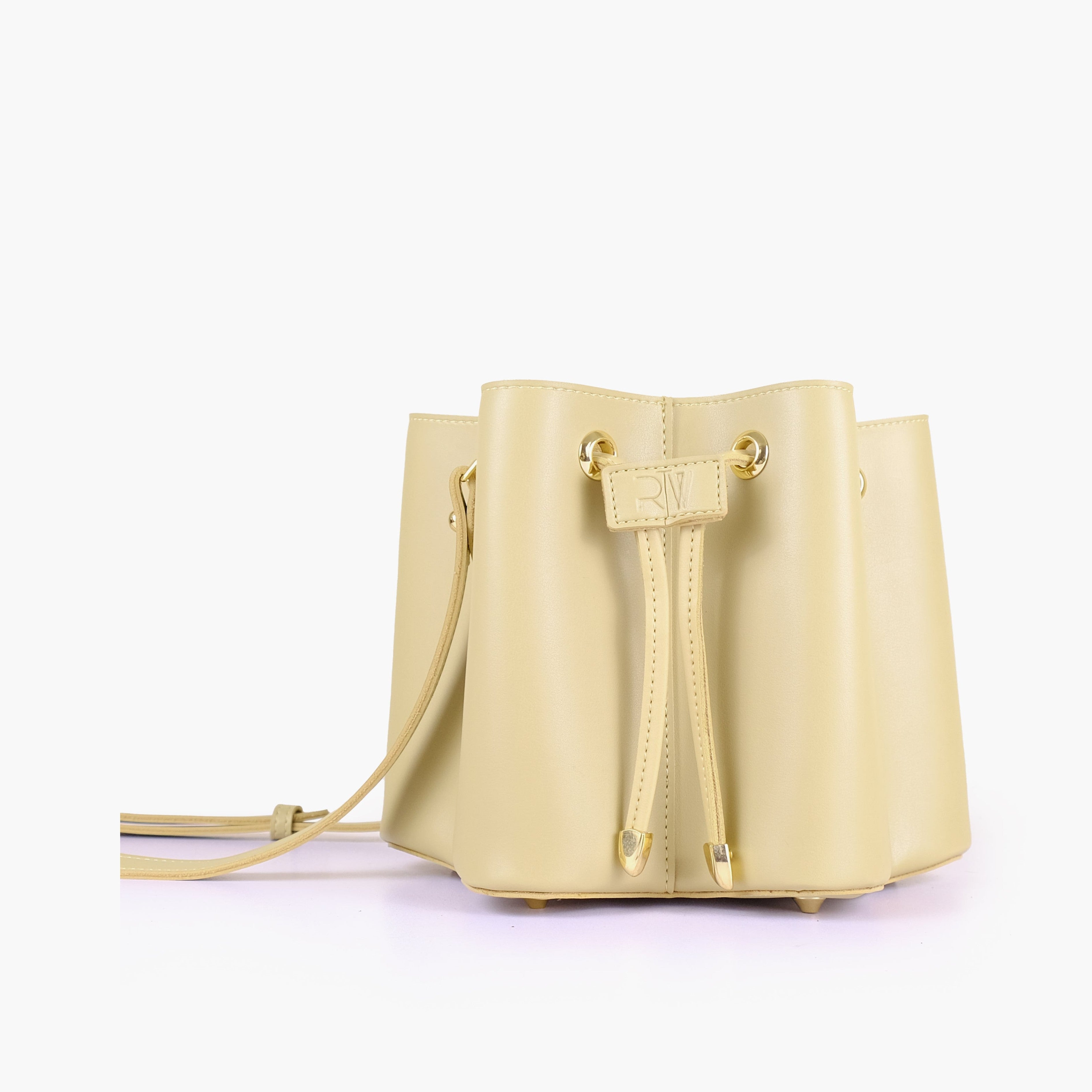 Off-white star drawstring bucket bag
