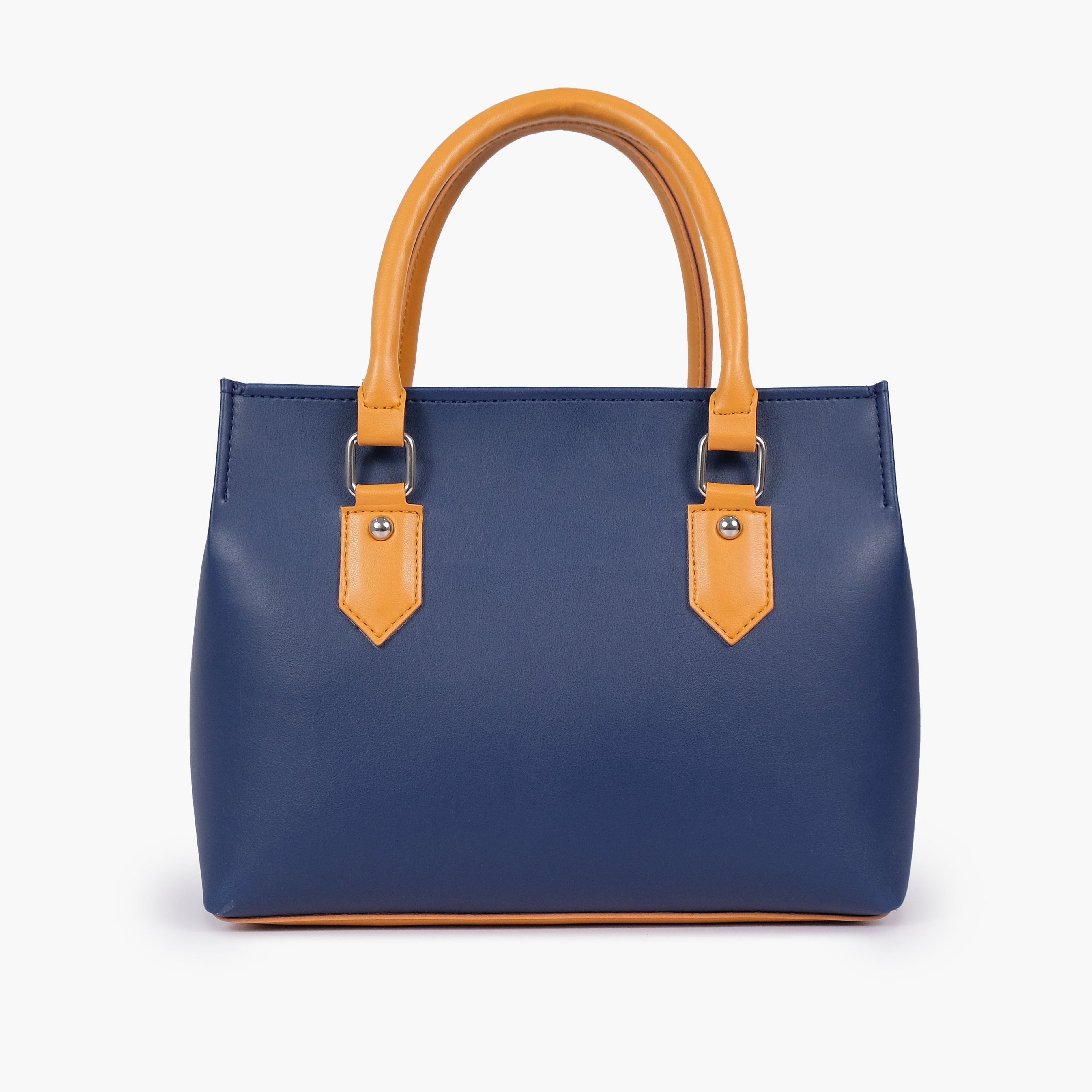 Blue small satchel bag