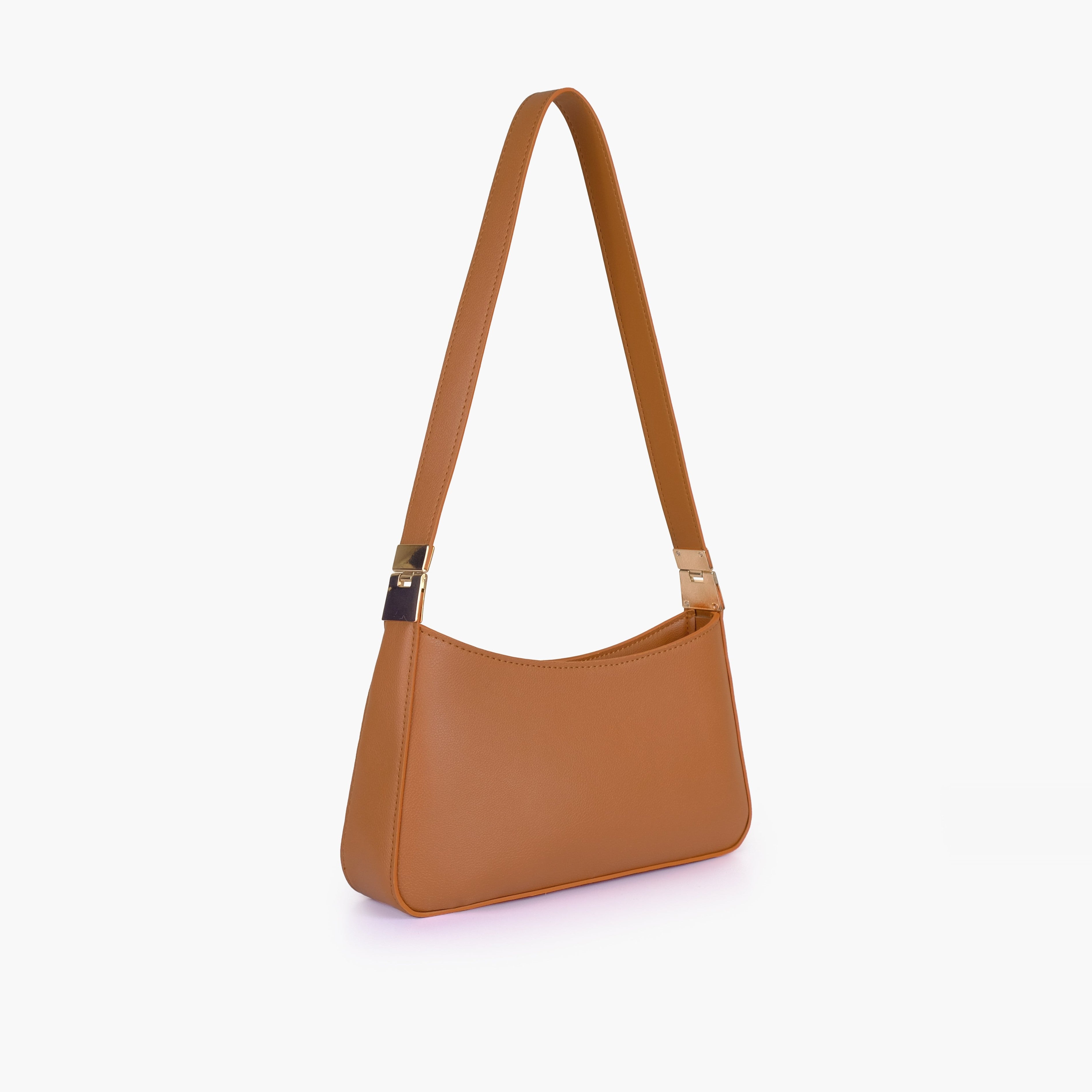 Tan small shoulder bag