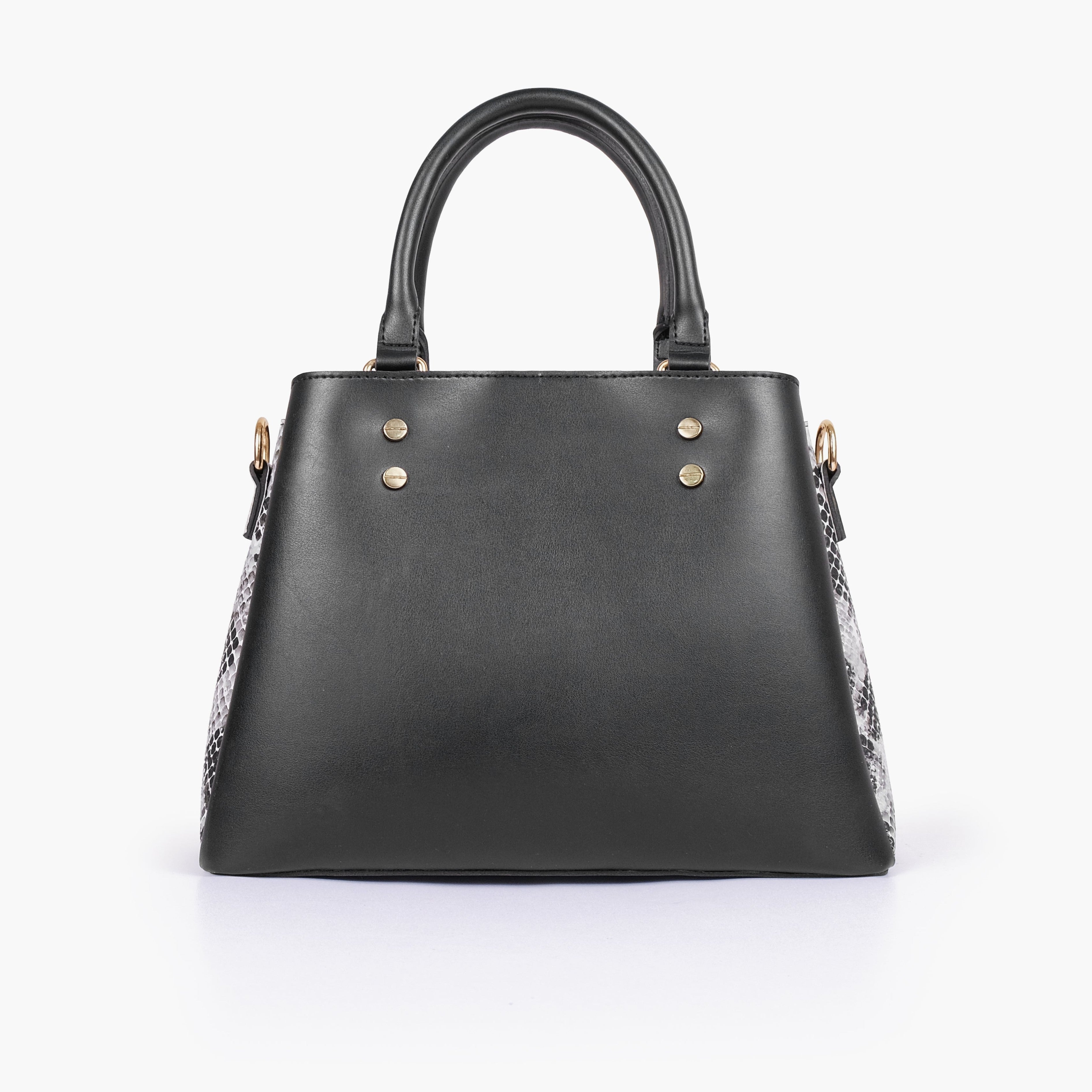 Black the daily tote bag