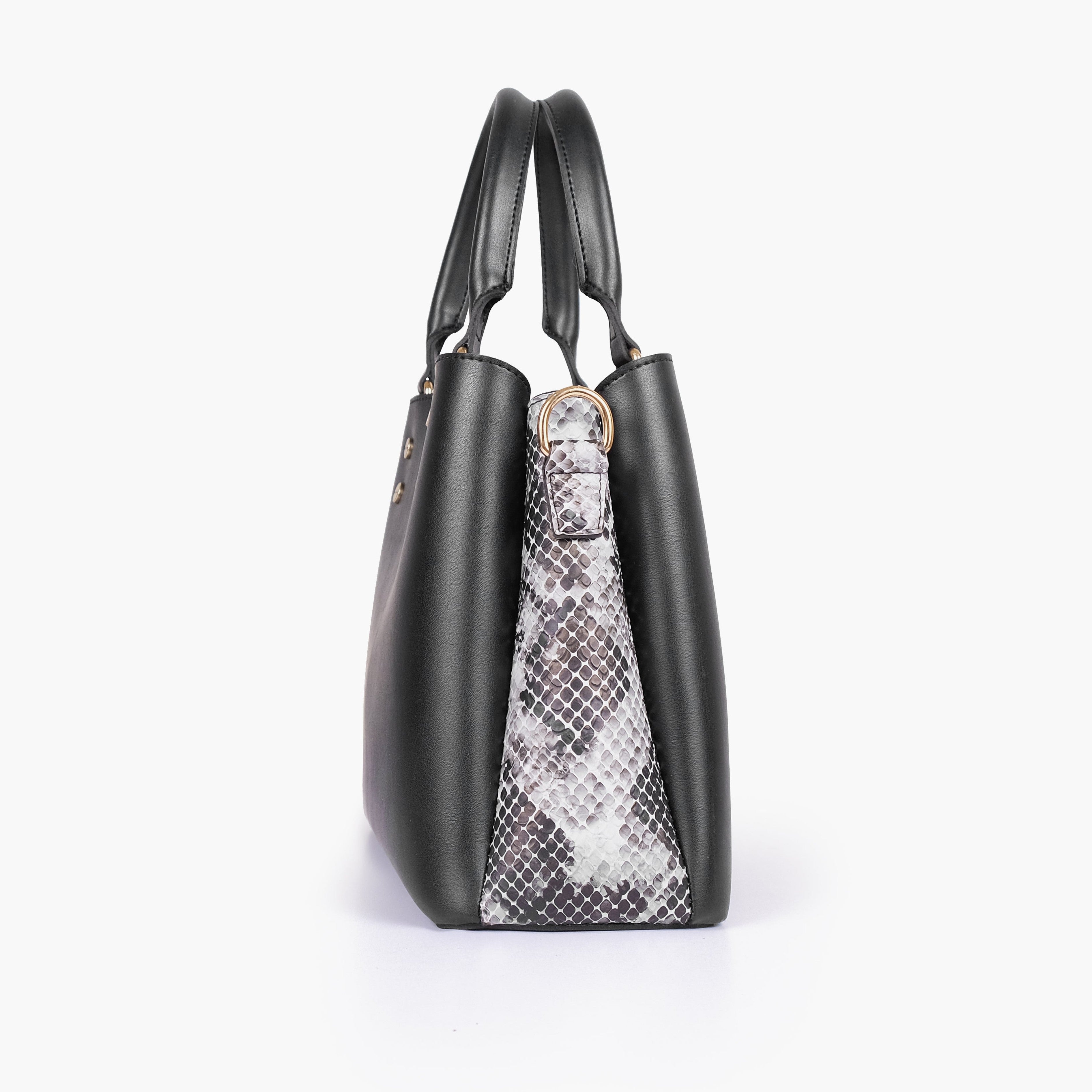 Black the daily tote bag