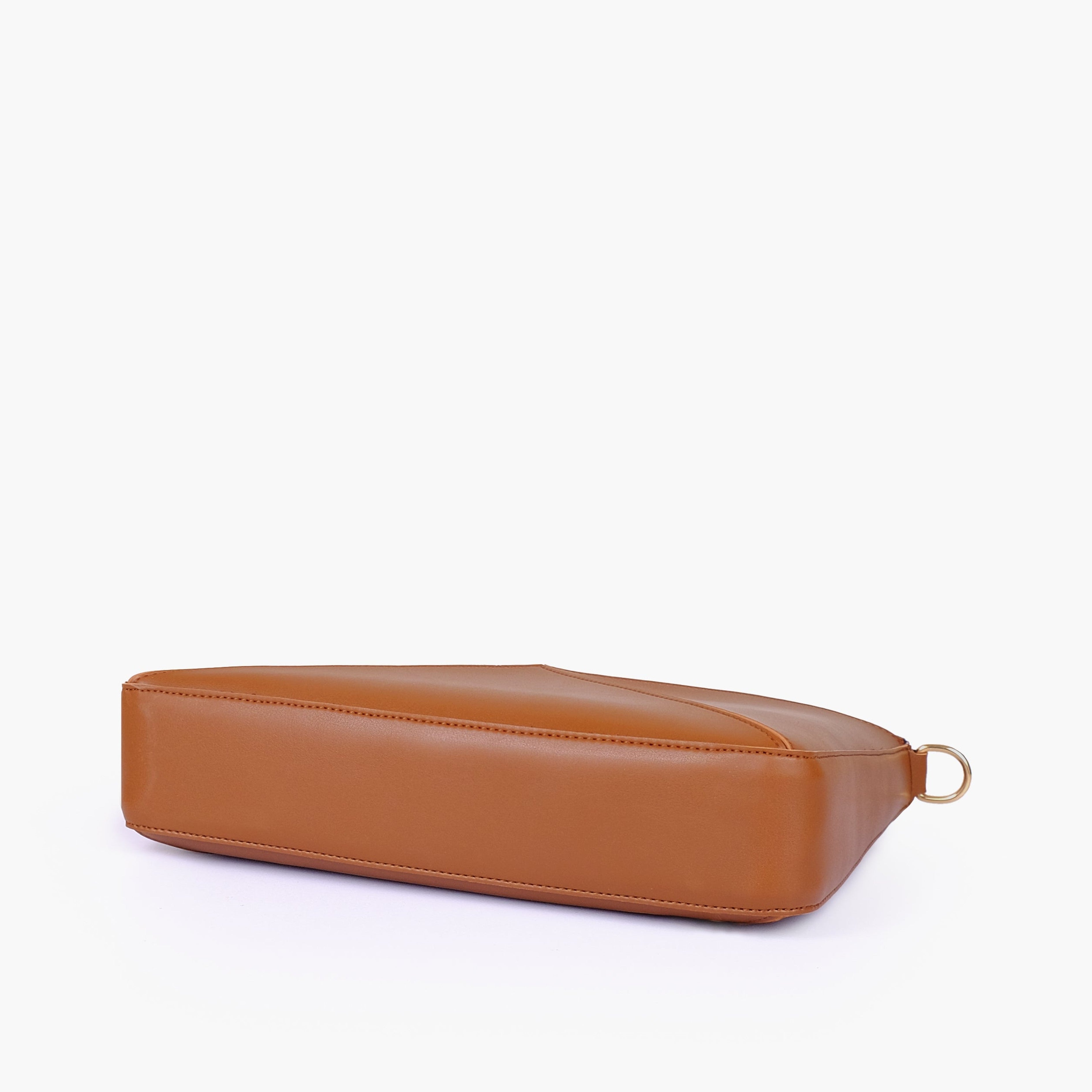 Brown triangle flex bag