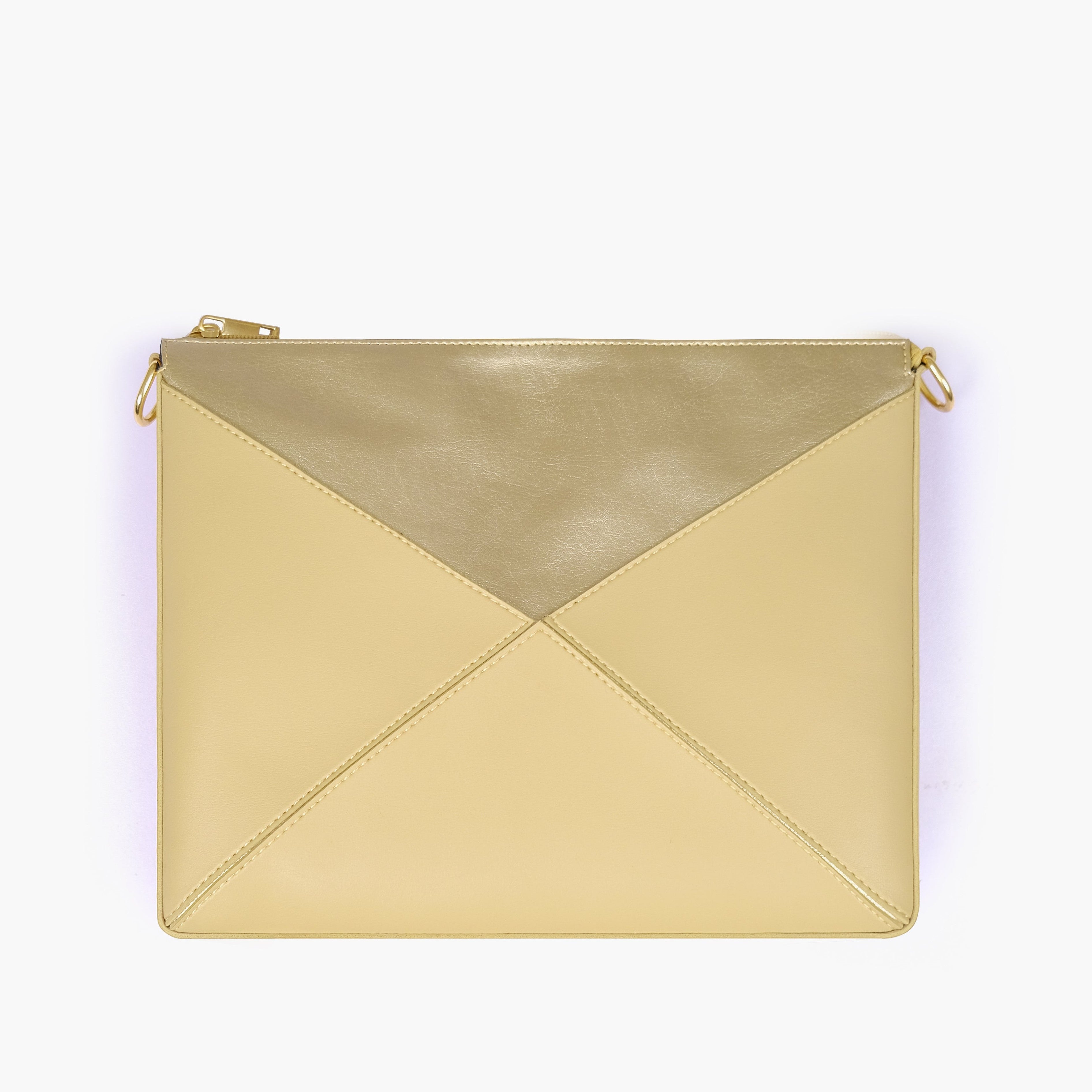 Golden triangle flex bag