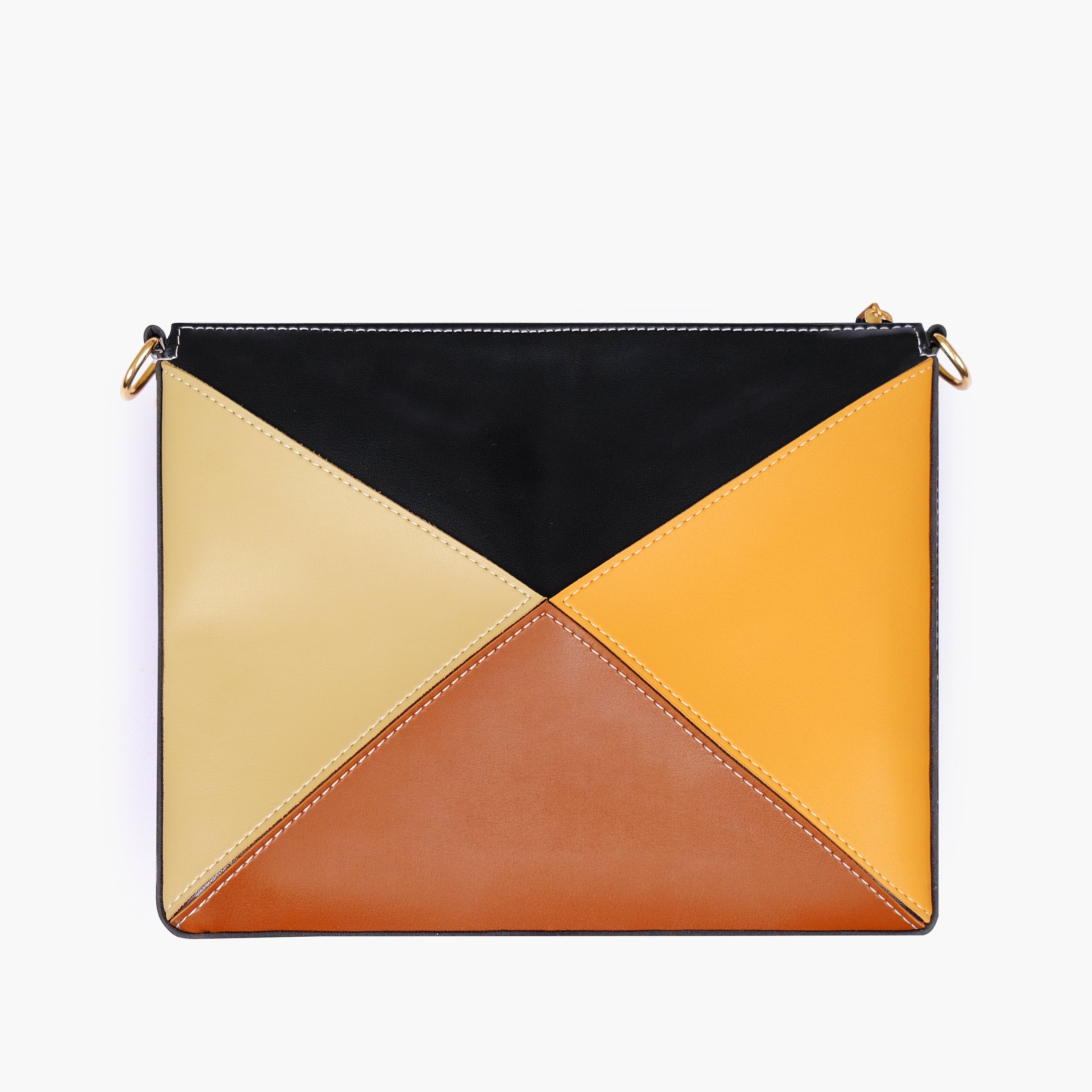 Mocha triangle flex bag