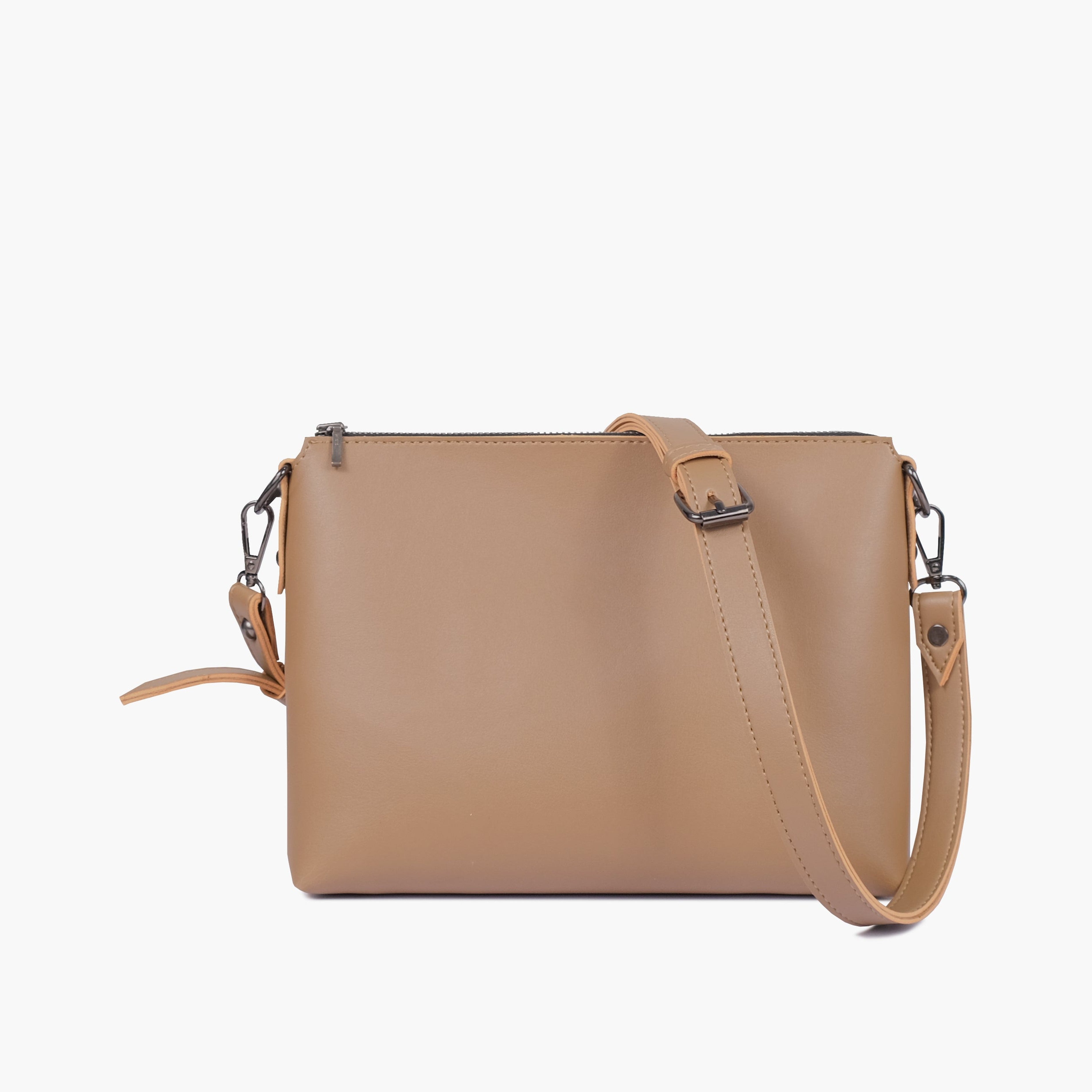 Coffee two-piece floral tote
