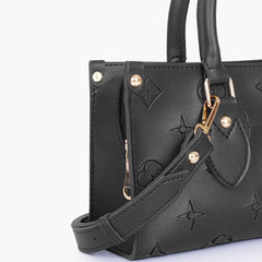 Black on-the-go mini bag