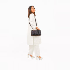 Black on-the-go mini bag