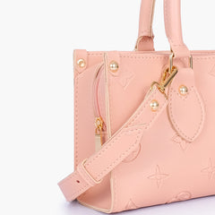 Peach on-the-go mini bag