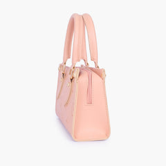 Peach on-the-go mini bag