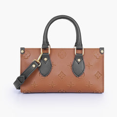 Brown and black on-the-go mini bag