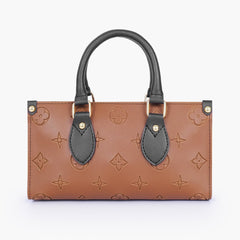 Brown and black on-the-go mini bag