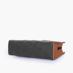 Black and brown on-the-go mini bag