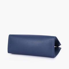 Blue signature tote bag