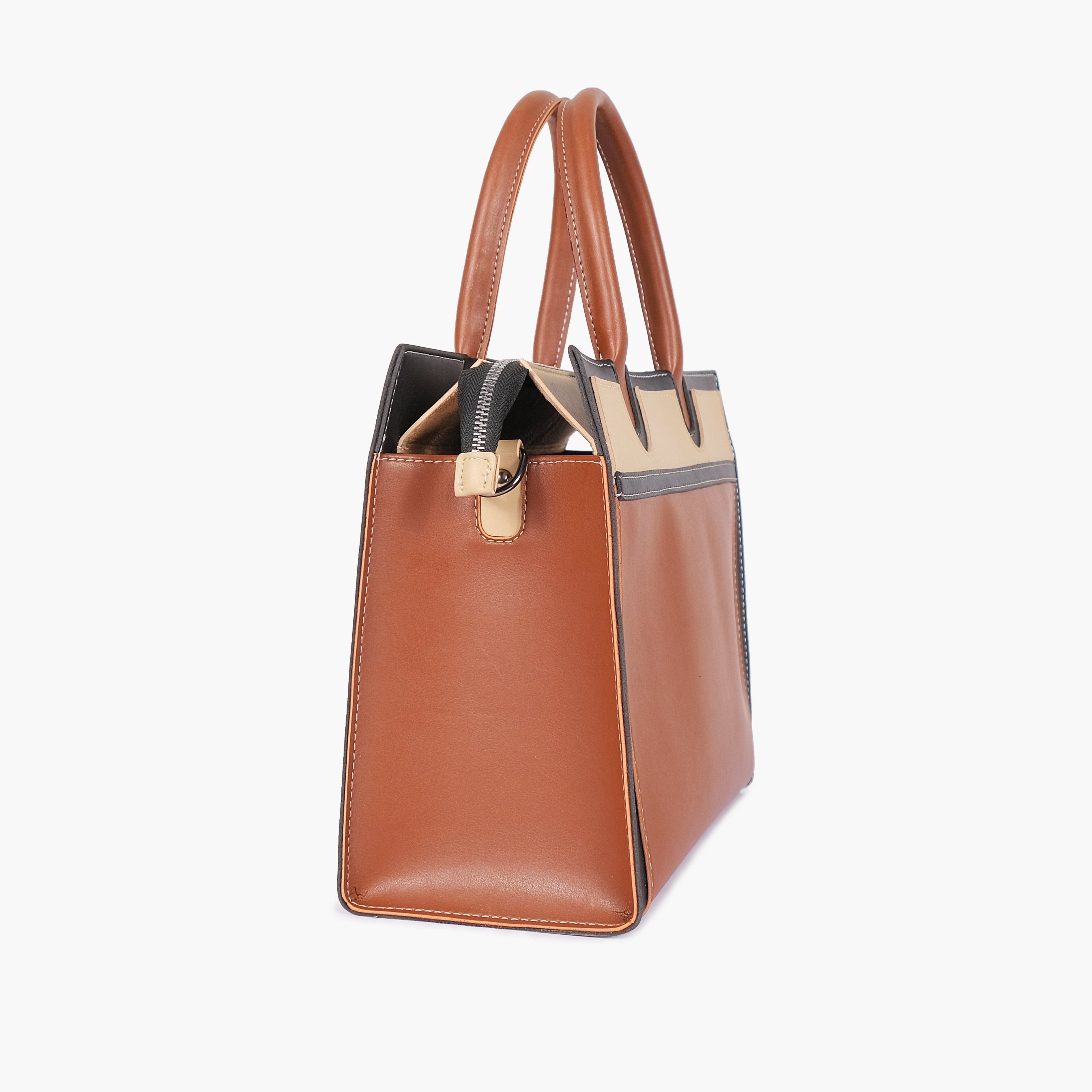Brown vintage handbag