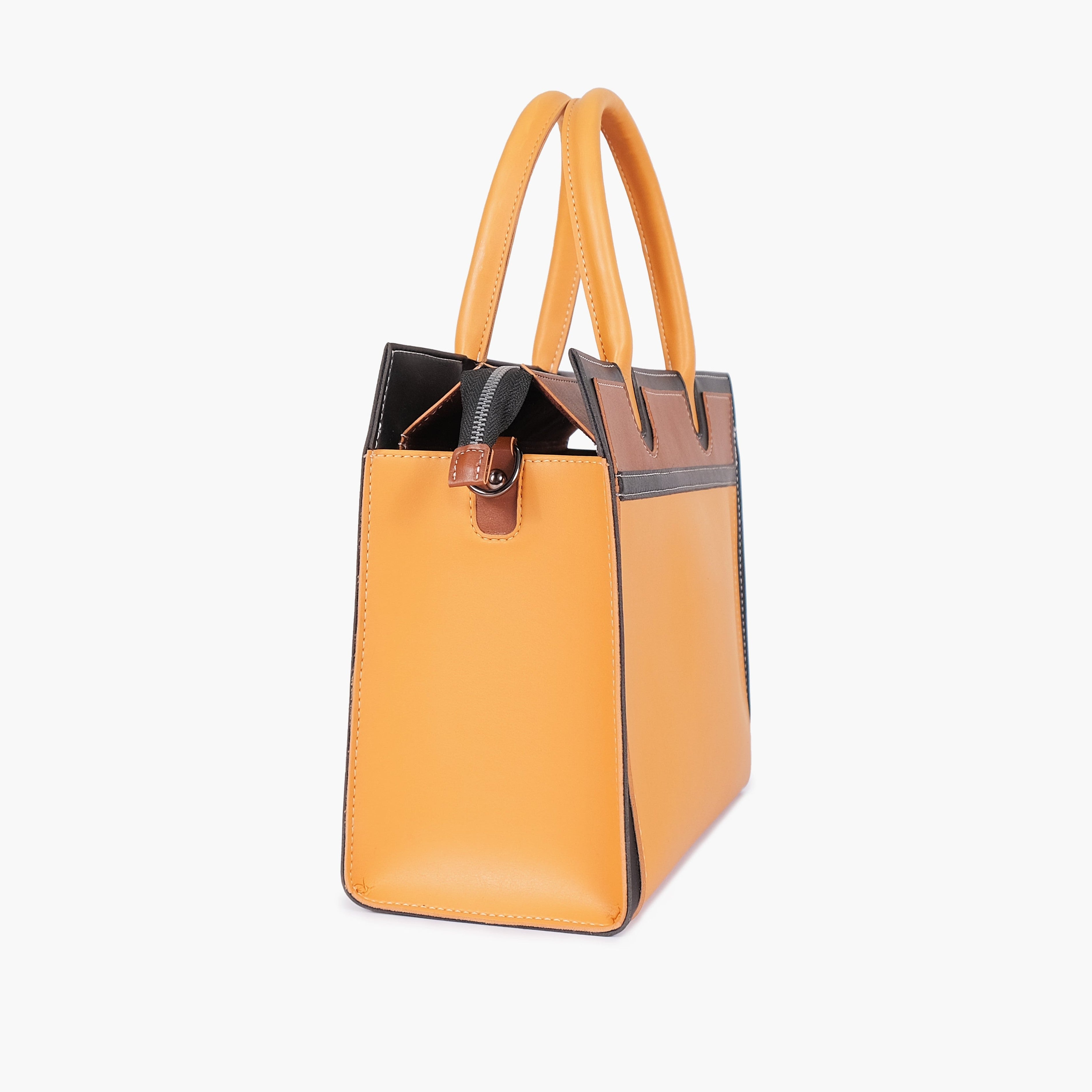 Mustard vintage handbag