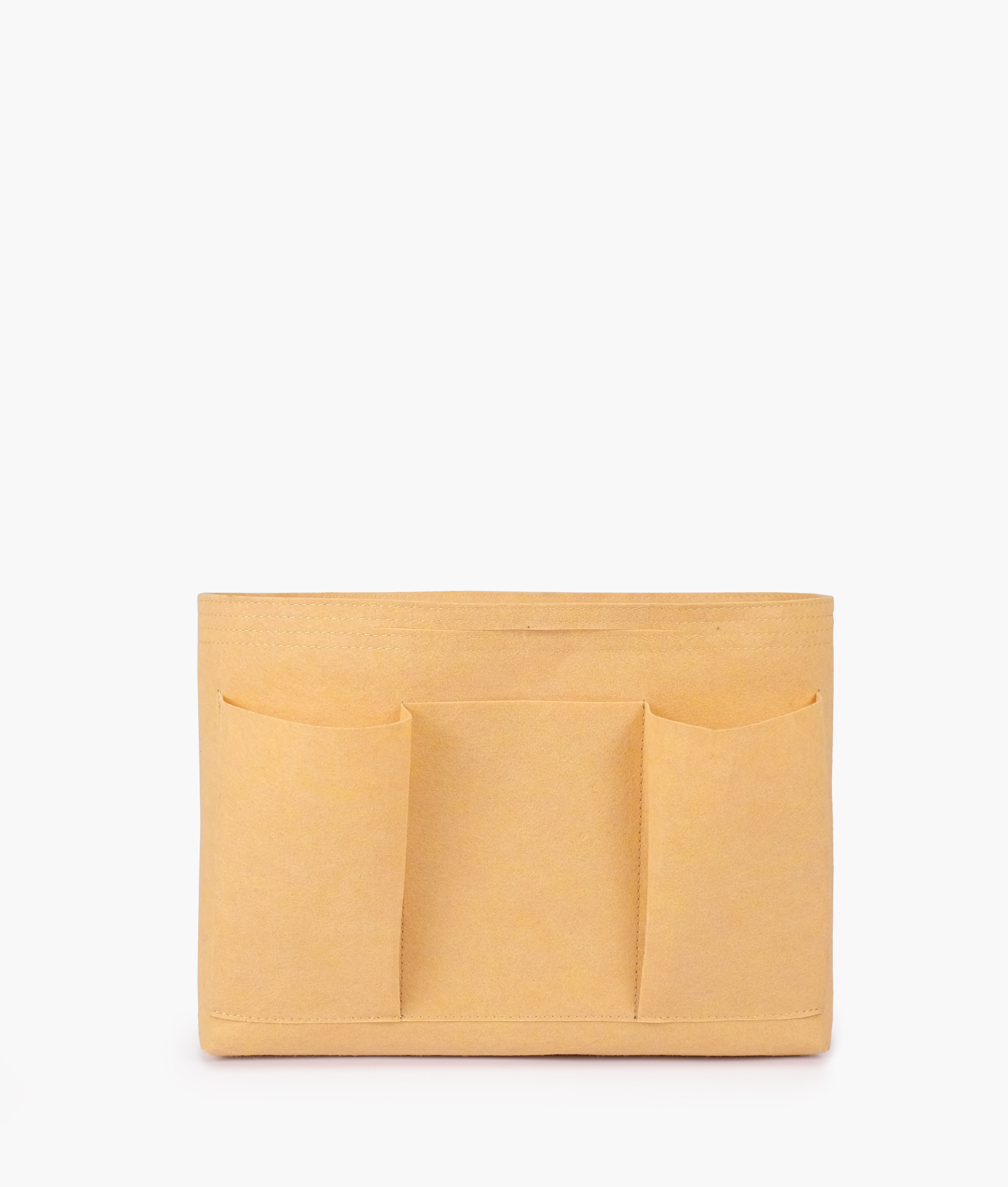 Beige felt organizer