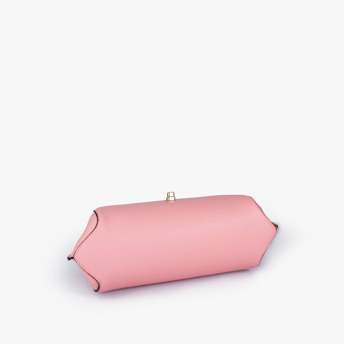 Base of Blush pink pebble baguette bag
