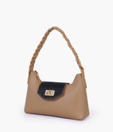 Coffee purse with braided strap