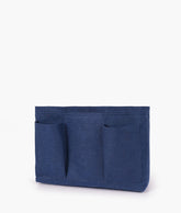 Blue felt organizer