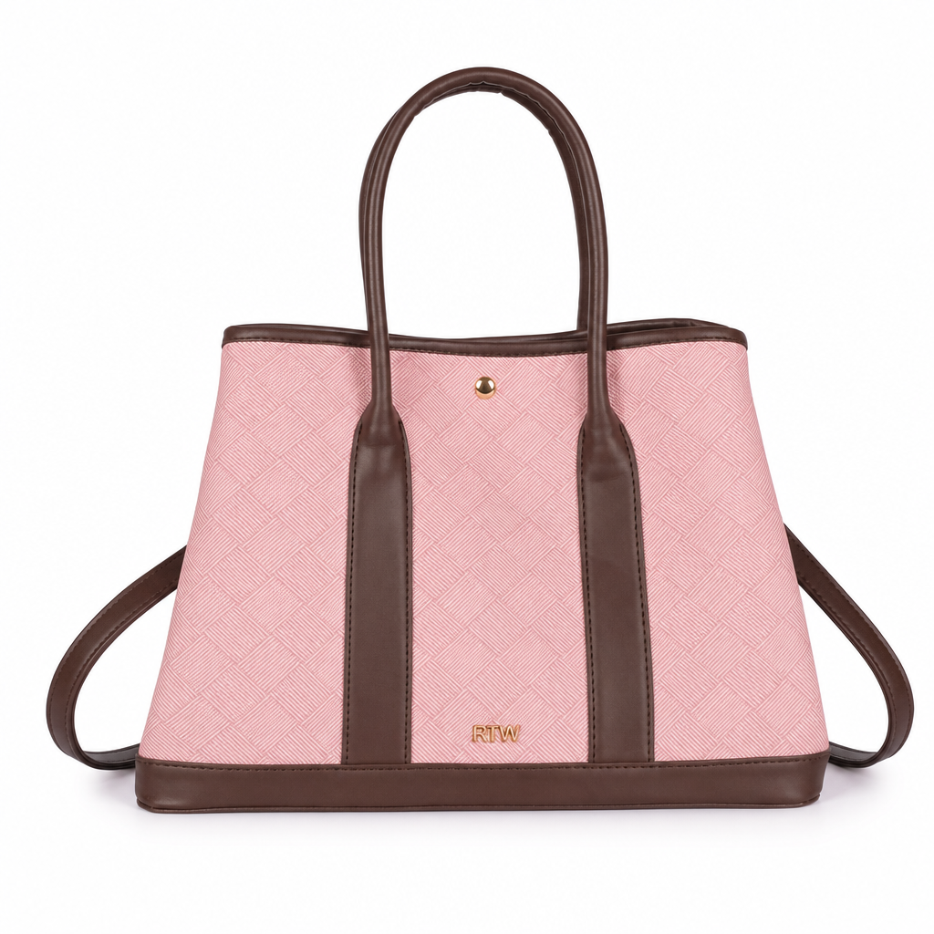 Pink cane tote
