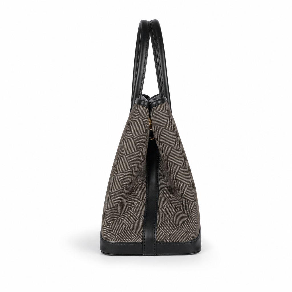 Charcoal cane tote
