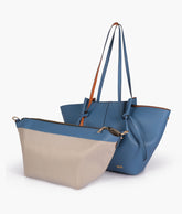 Blue everyday wing tote