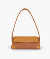Mustard baguette shoulder bag