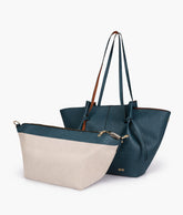 Teal everyday wing tote