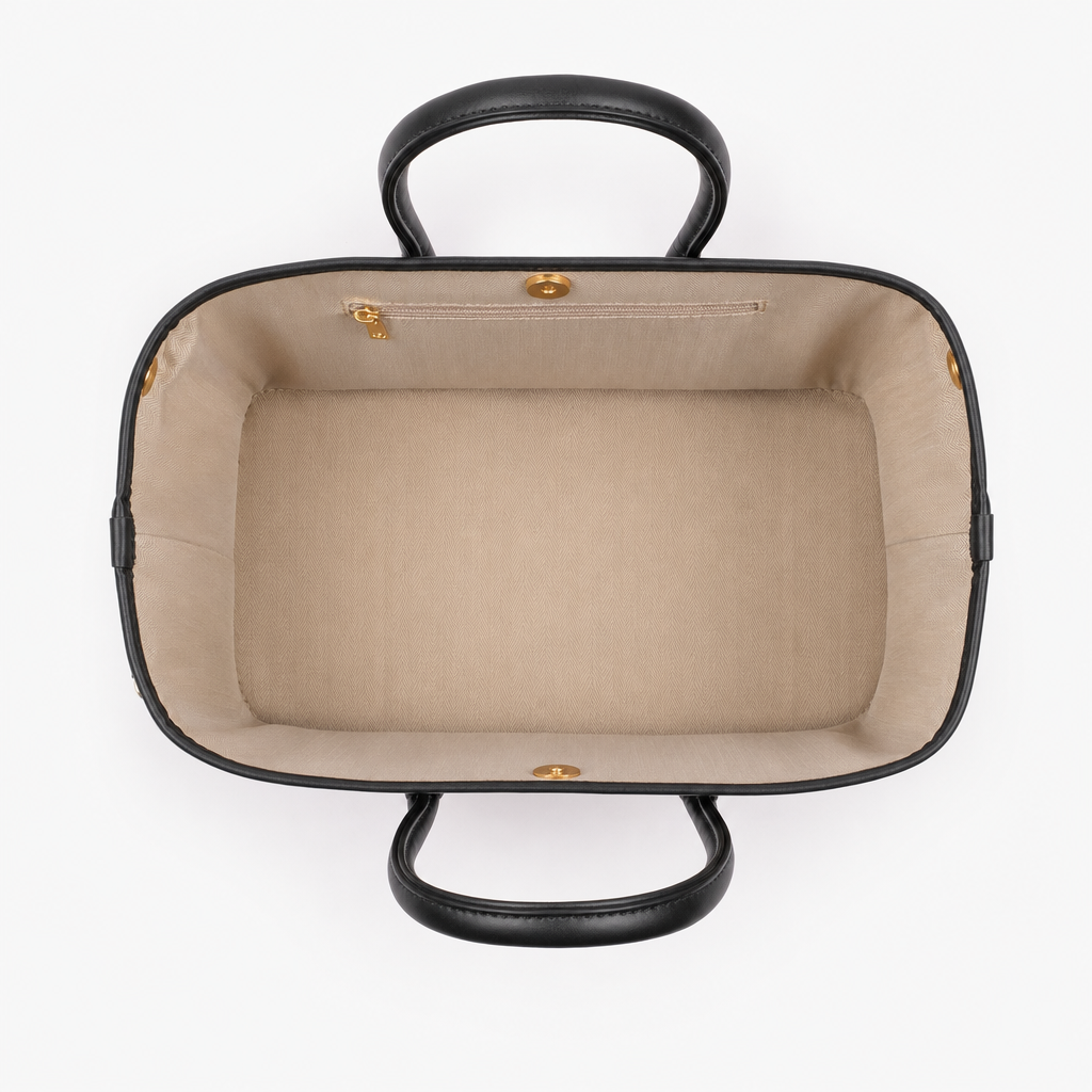 Navy cane tote