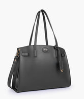Black robinson satchel bag