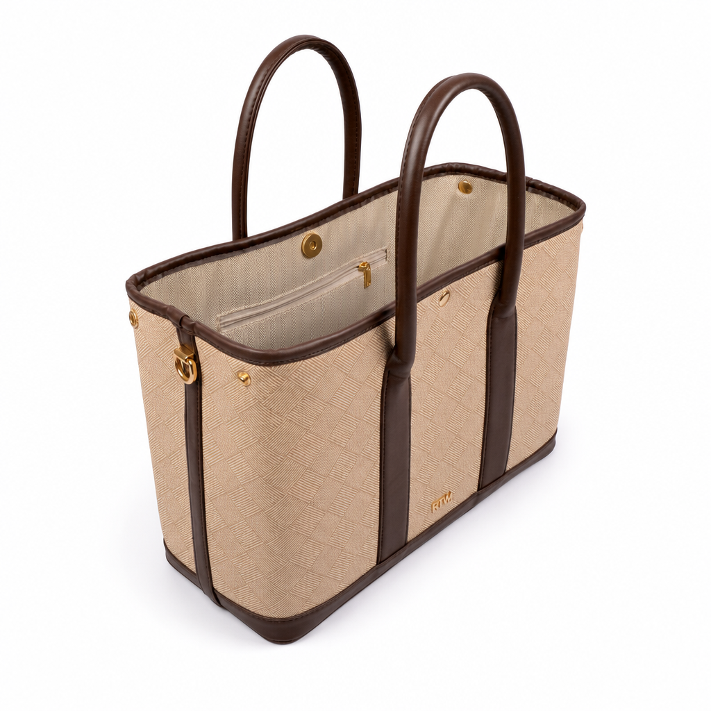 Wheat cane tote