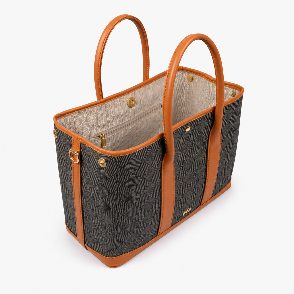Camel cane tote