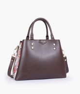 Dark brown the daily tote bag