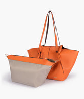 Orange everyday wing tote