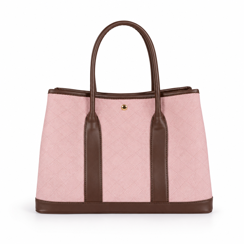 Pink cane tote