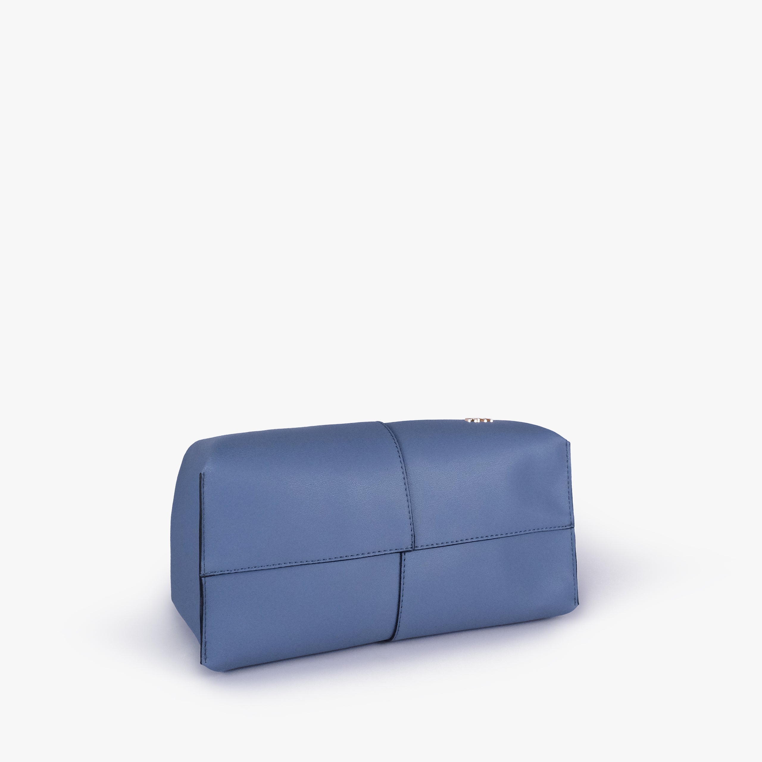 Base of Sky blue draped mini tote