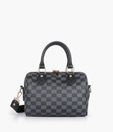 Black nano duffle bag