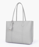 Grey luxe everyday tote