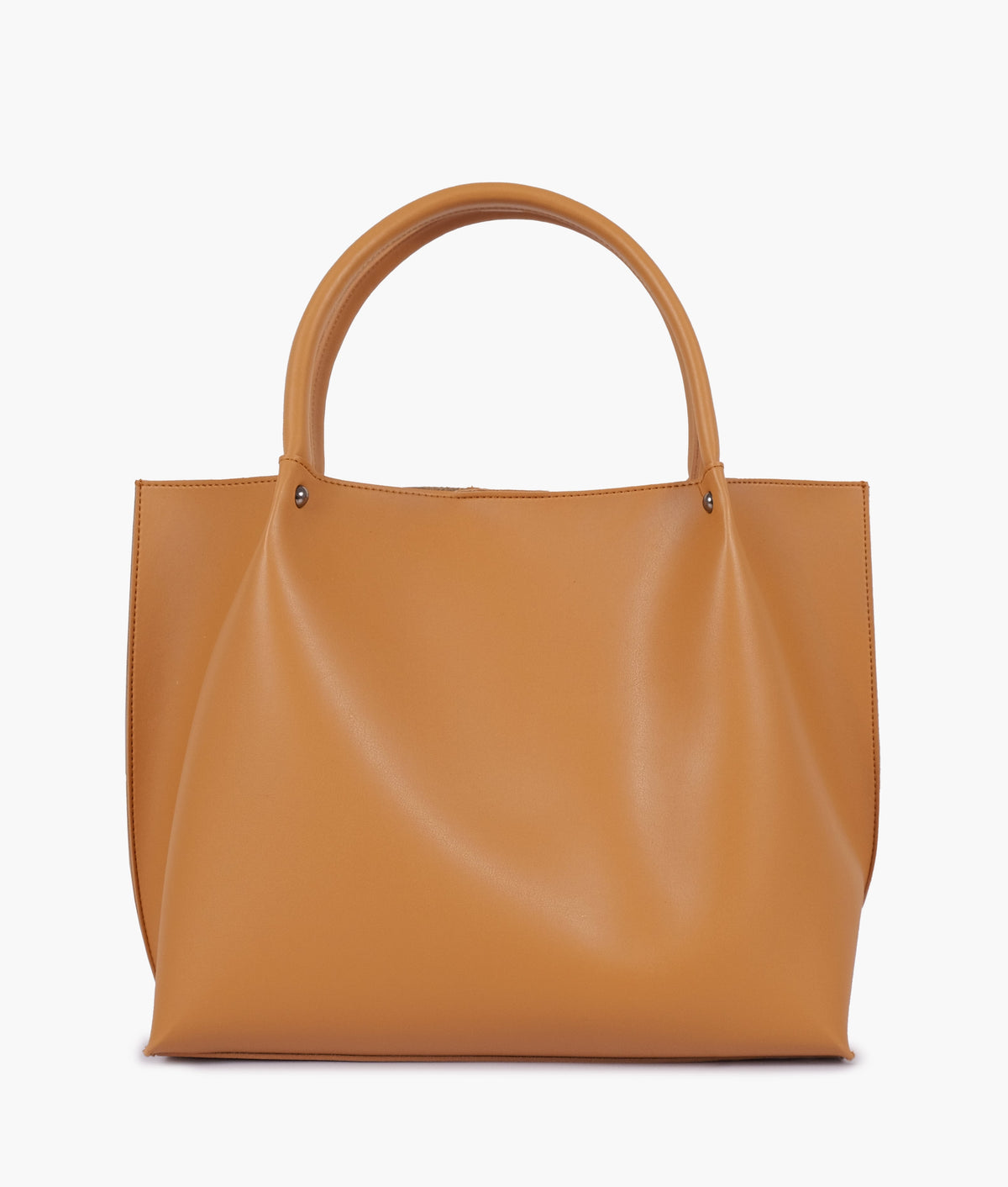 Front view of Mustard tote bag