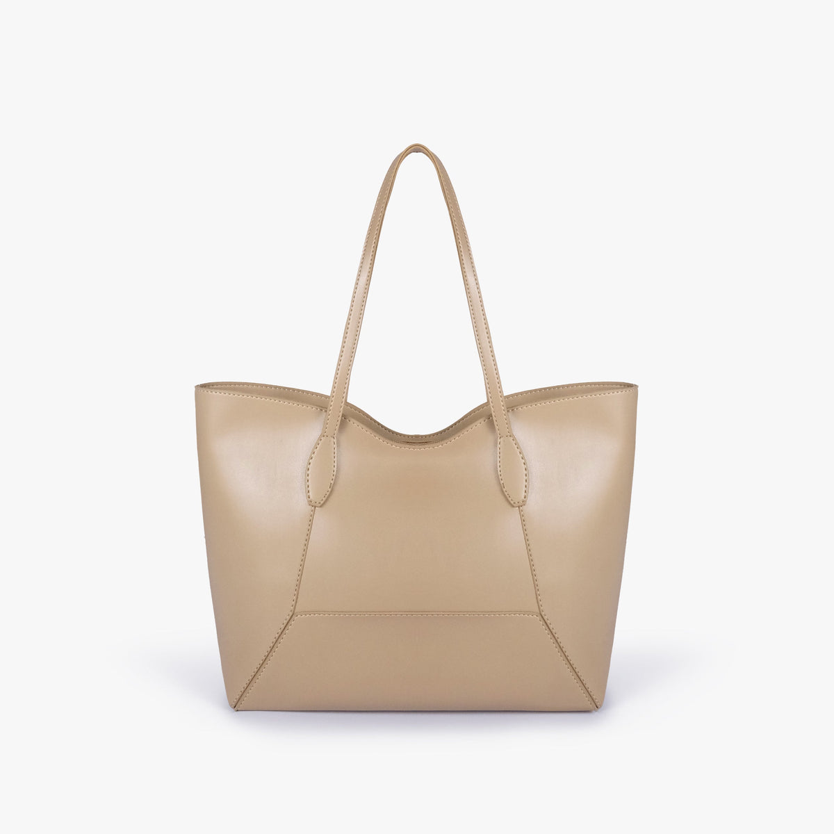 Back view of Off-white Arc tote bag