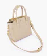 Off-white top-handle mini handbag