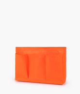 Orange felt organizer