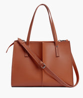 Rust work tote bag