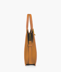 Mustard laptop bag
