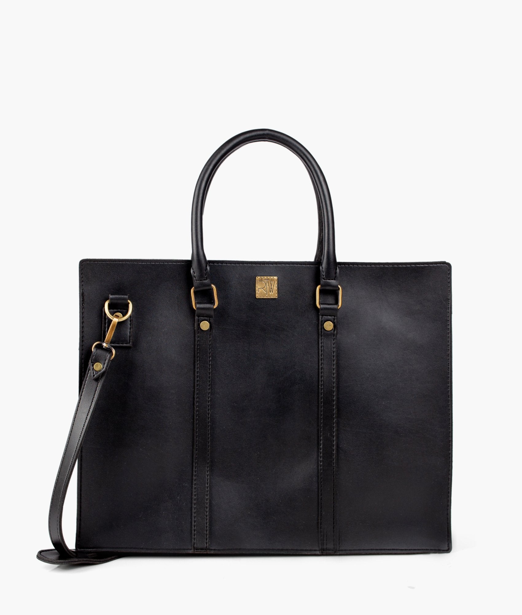 Black Laptop Tote For Women Sleek Black Laptop Bag For Women – RTW